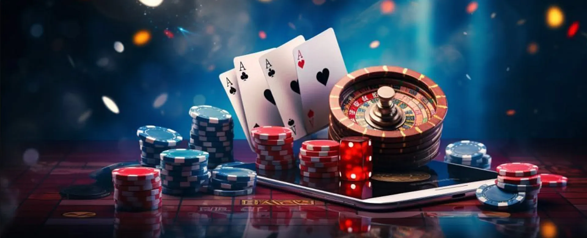 100jili Live Casino Dealer with Cards and Chips